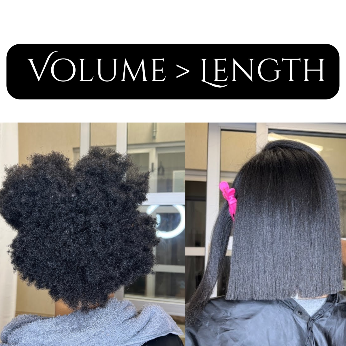 Volume Length Natural Hair