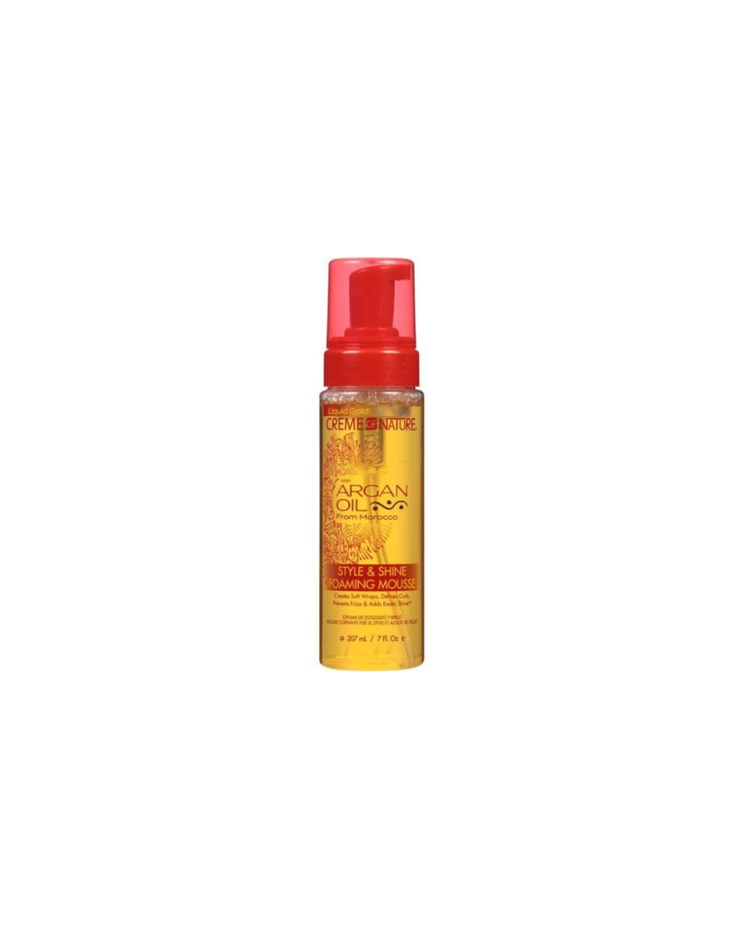 Creme of Nature Argan Oil Style & Shine Foaming Mousse – 207ml