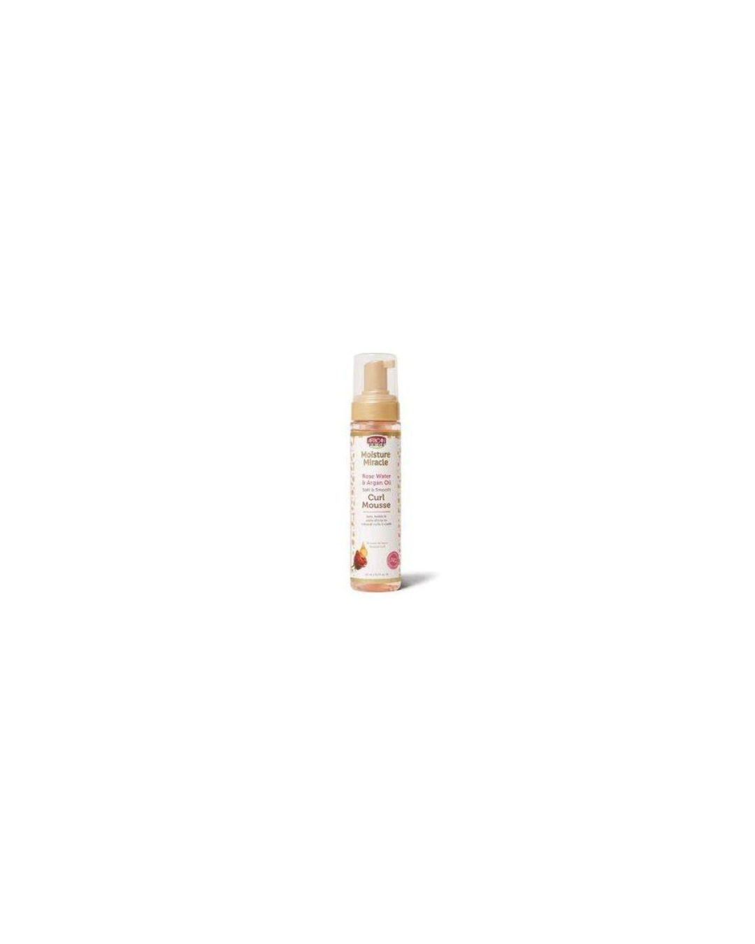 African Pride Moisture Miracle Rose Water & Argan Oil Curl Mousse