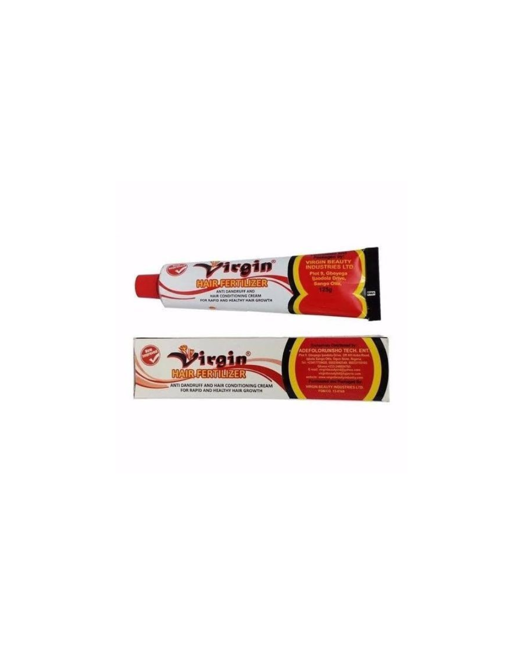 VIRGIN Hair Fertilizer Fast Active Anti-Dandruff & Hair Growth Cream