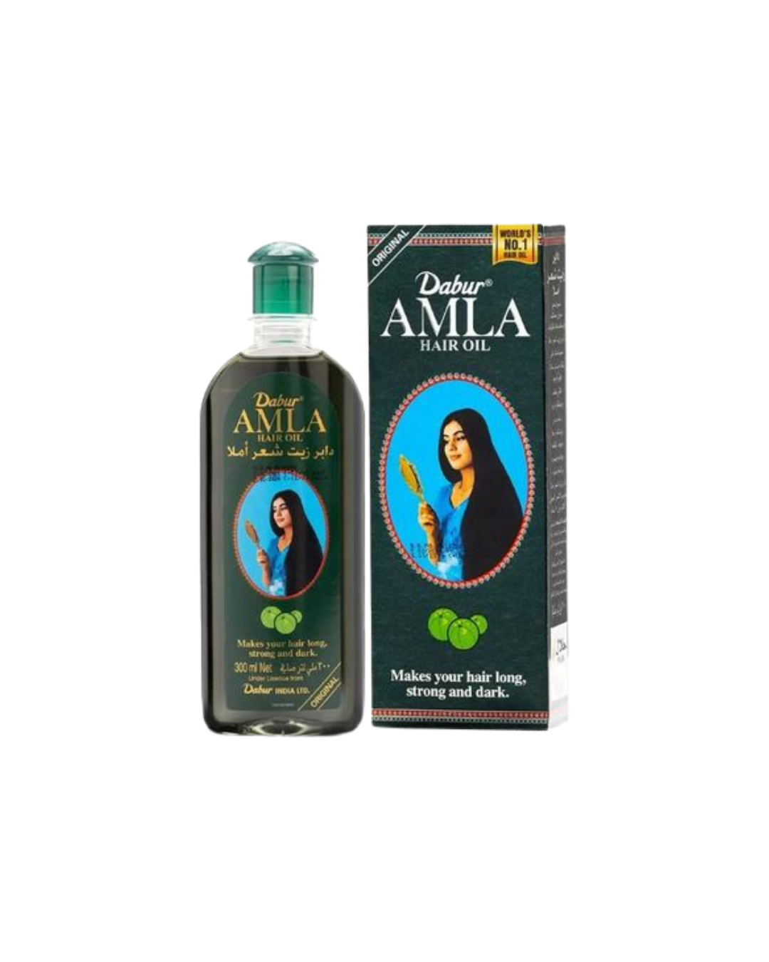 Dabur Amla Hair Oil With Natural Extracts – Stronger, Shinier Hair