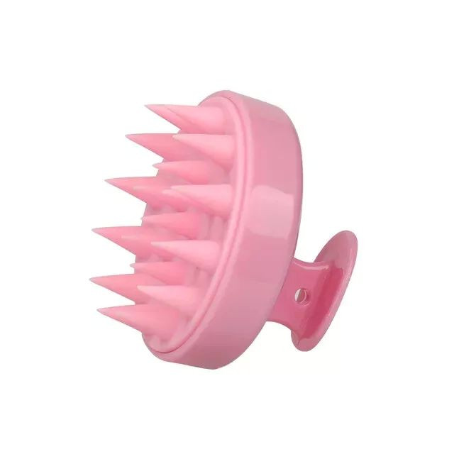 Silicone Shampoo Brush Head Scalp Massage Comb Hair Washing Comb Body Massage
