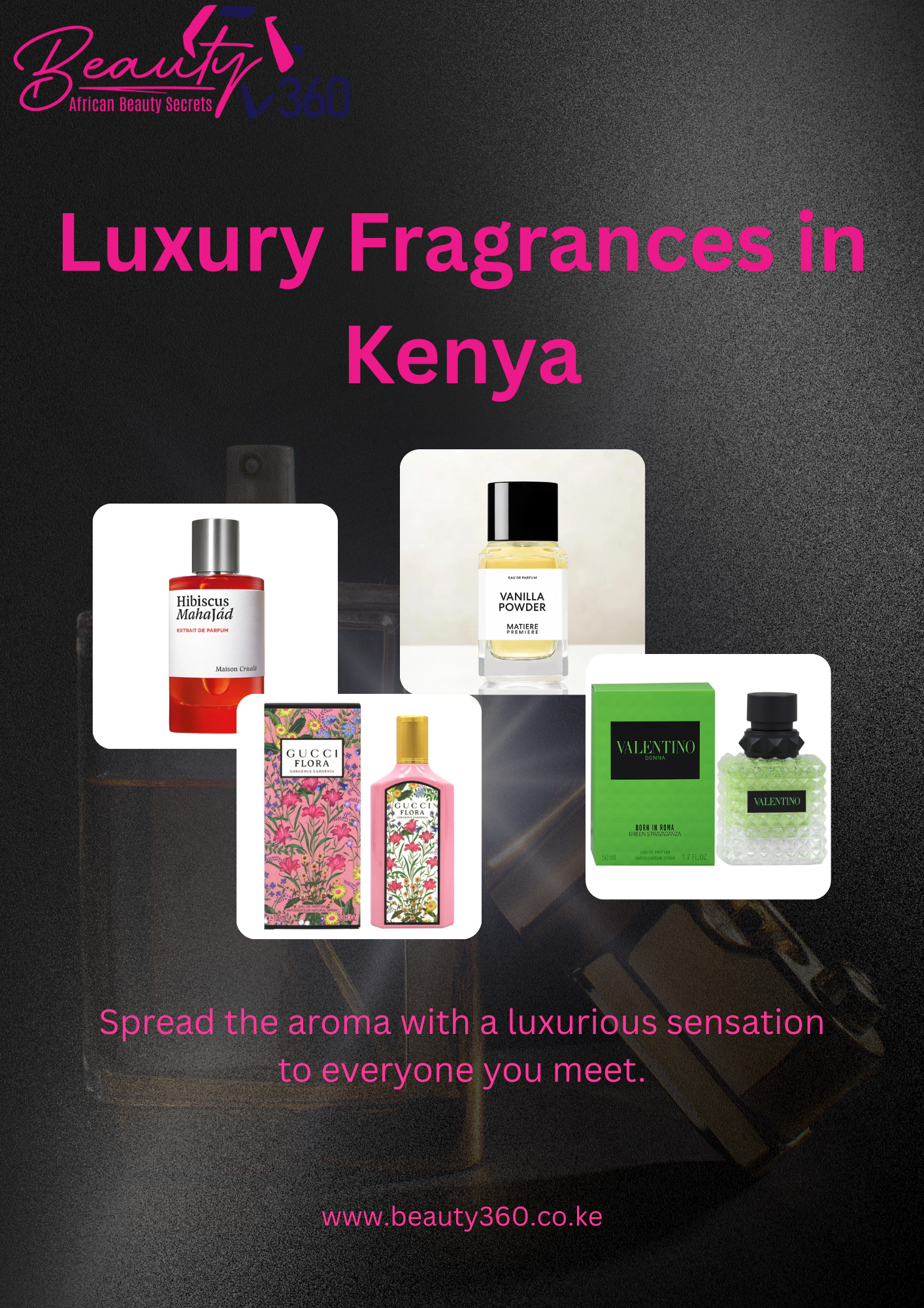 Luxury Fragrances in Kenya: Discover Signature Scents at Beauty360