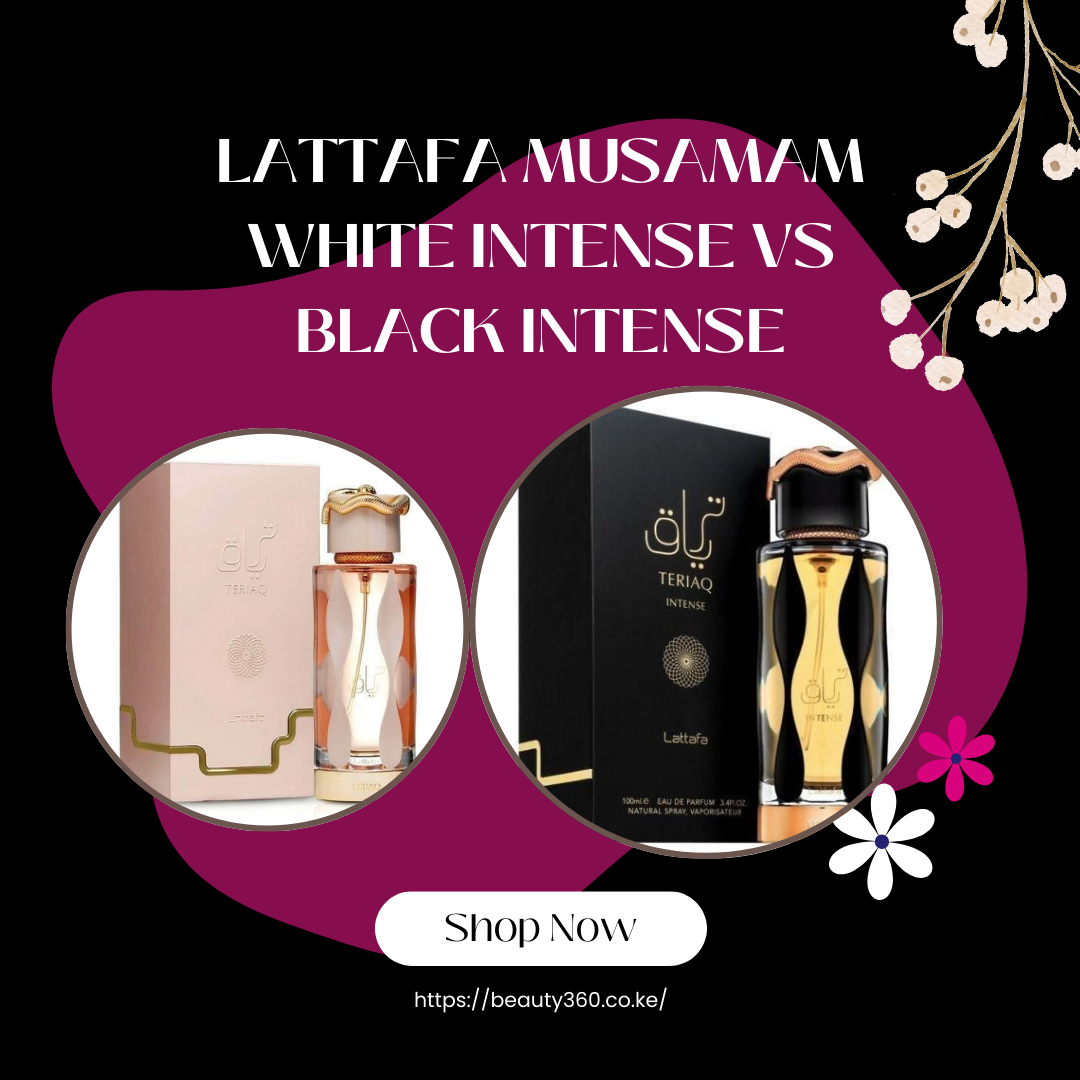 Lattafa Musamam White Intense vs Black Intense: fragrance comparison guide