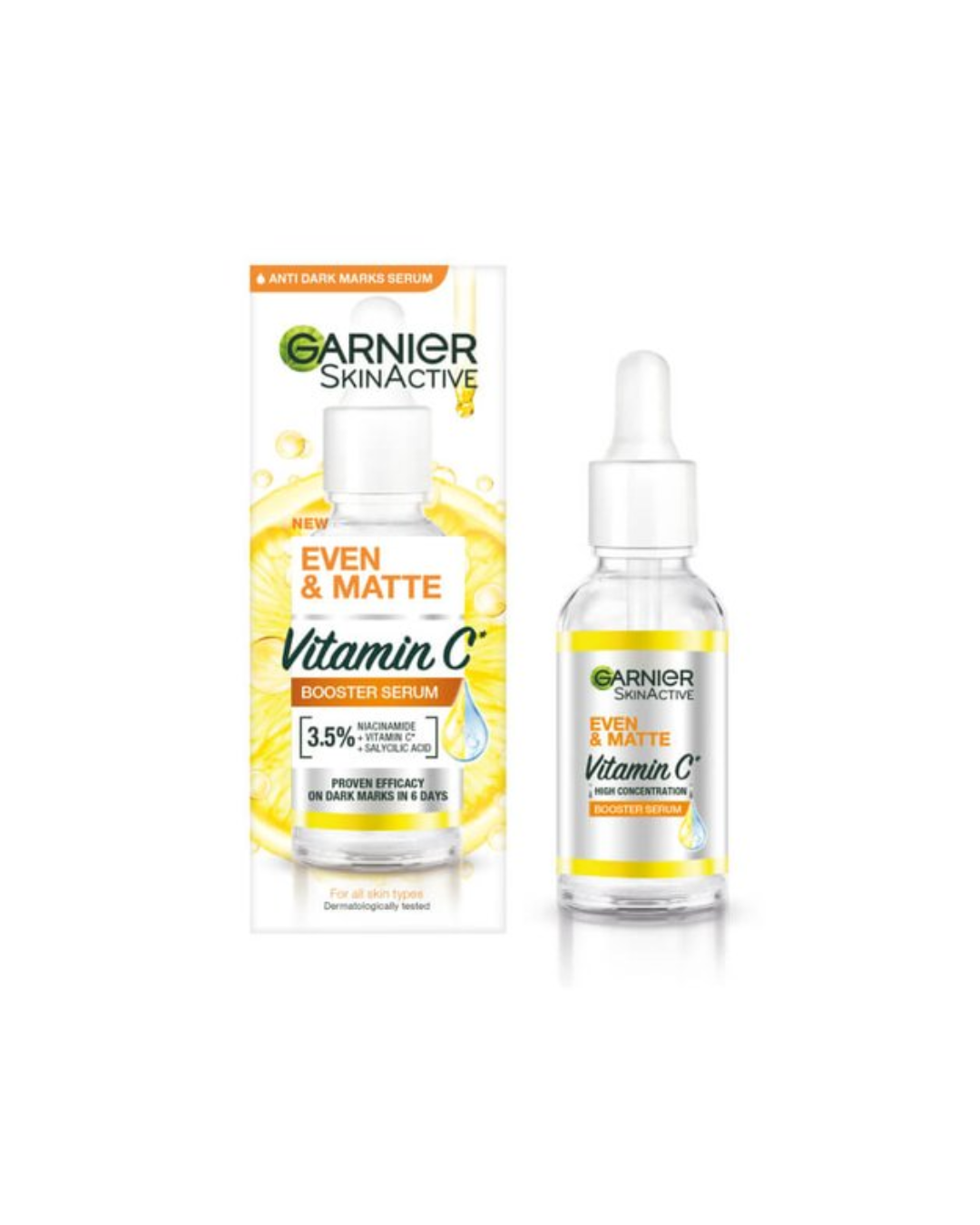 Garnier Even and Matte Vitamin C Day Booster 30 ML Serum
