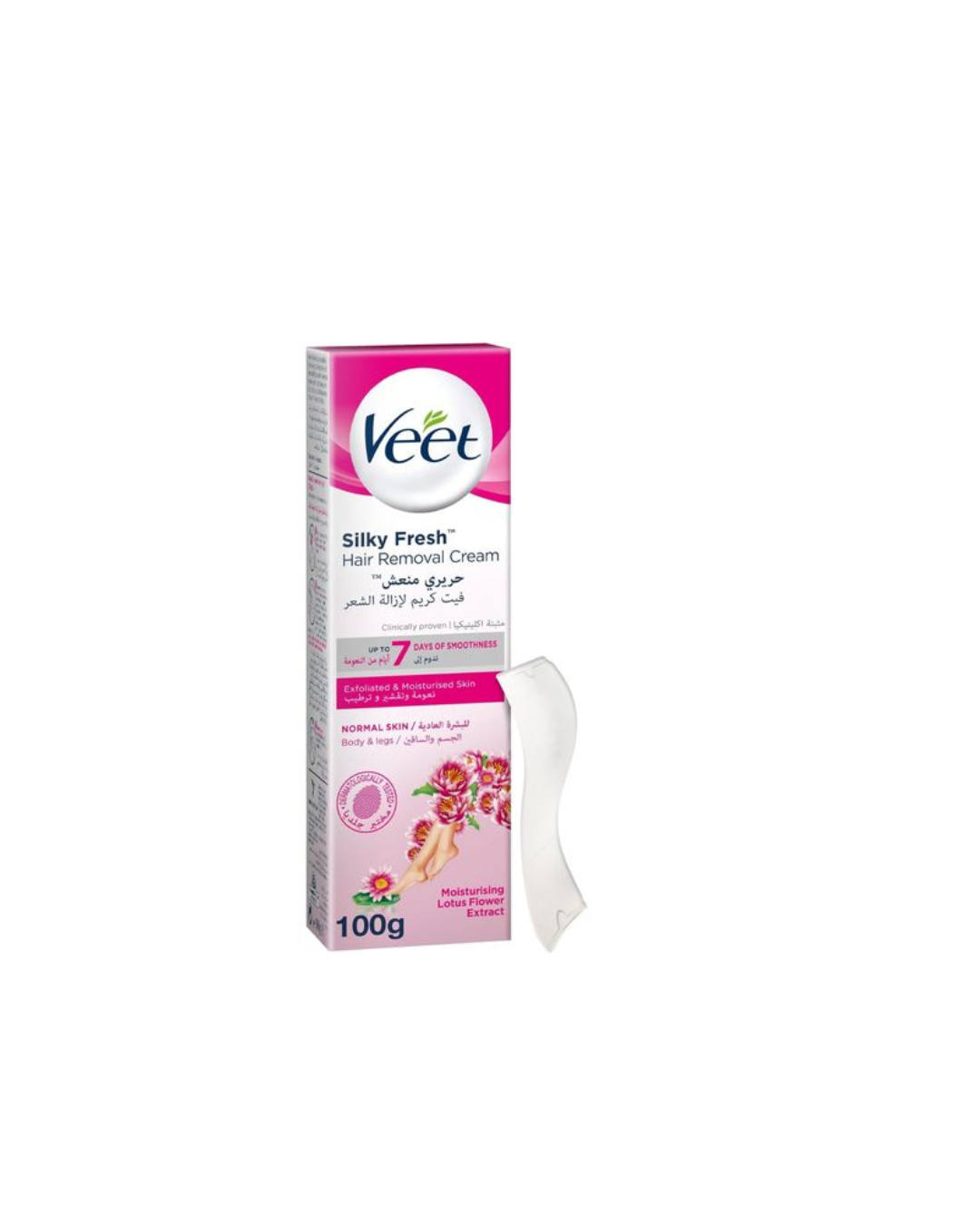 Veet Silky & Fresh Hair Removal Cream – Normal Skin (100g)