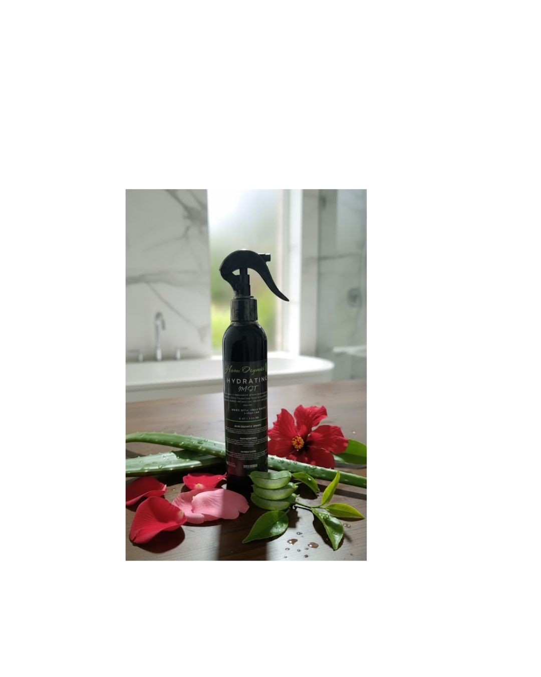 Harni Organics Hair Mist – Hydrating & Refreshing Leave-In Spray for All Hair Types 250 ml