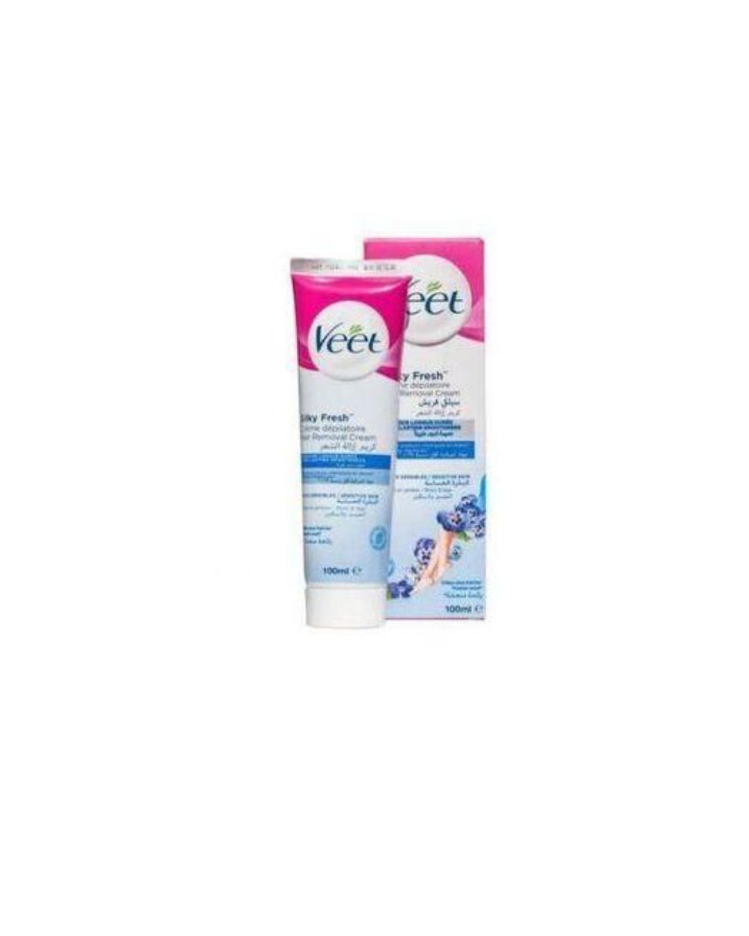 Veet Silky & Fresh Hair Removal Cream For Sensitive Skin- 100g.