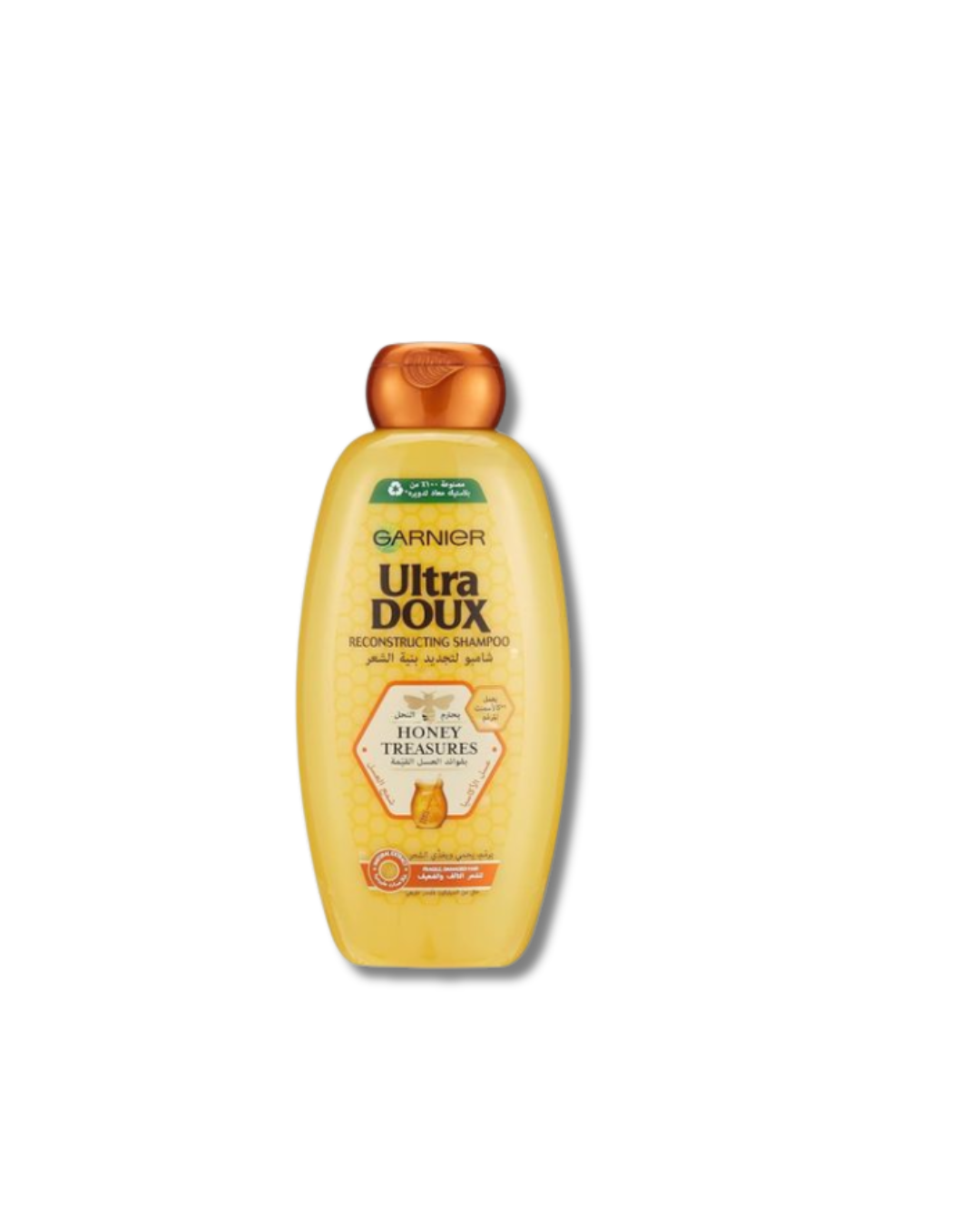 Garnier Ultra Doux Honey Treasures Shampoo With Acacia Honey & Beeswax For Damaged Breaking Hair - 400ml