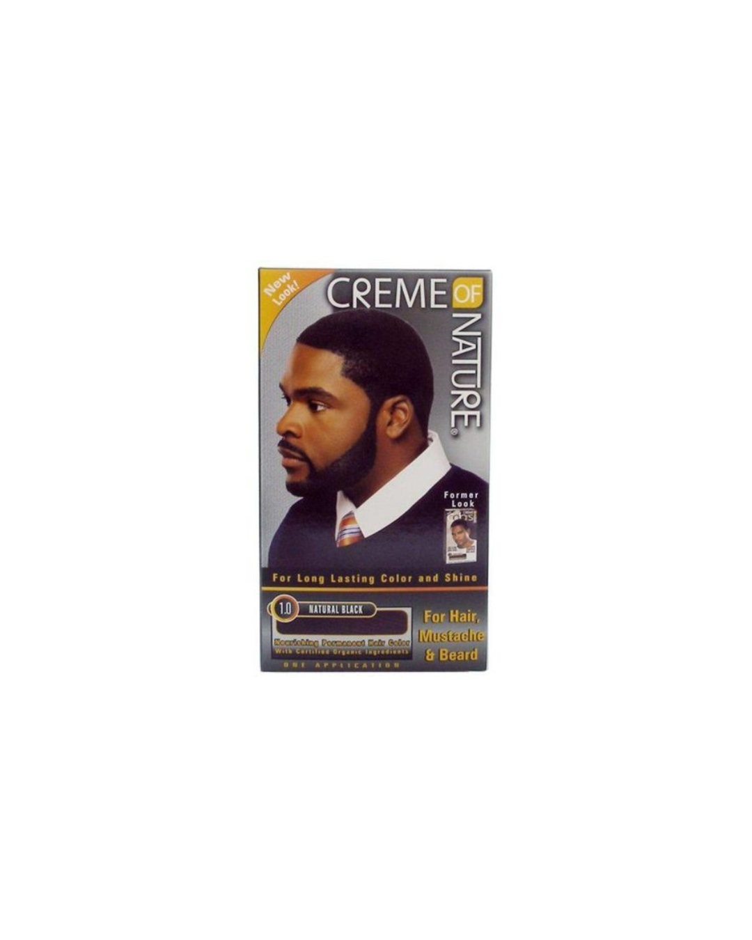 Creme Of Nature Men Natural Black Hair Dye – 5 Minute Grey Coverage