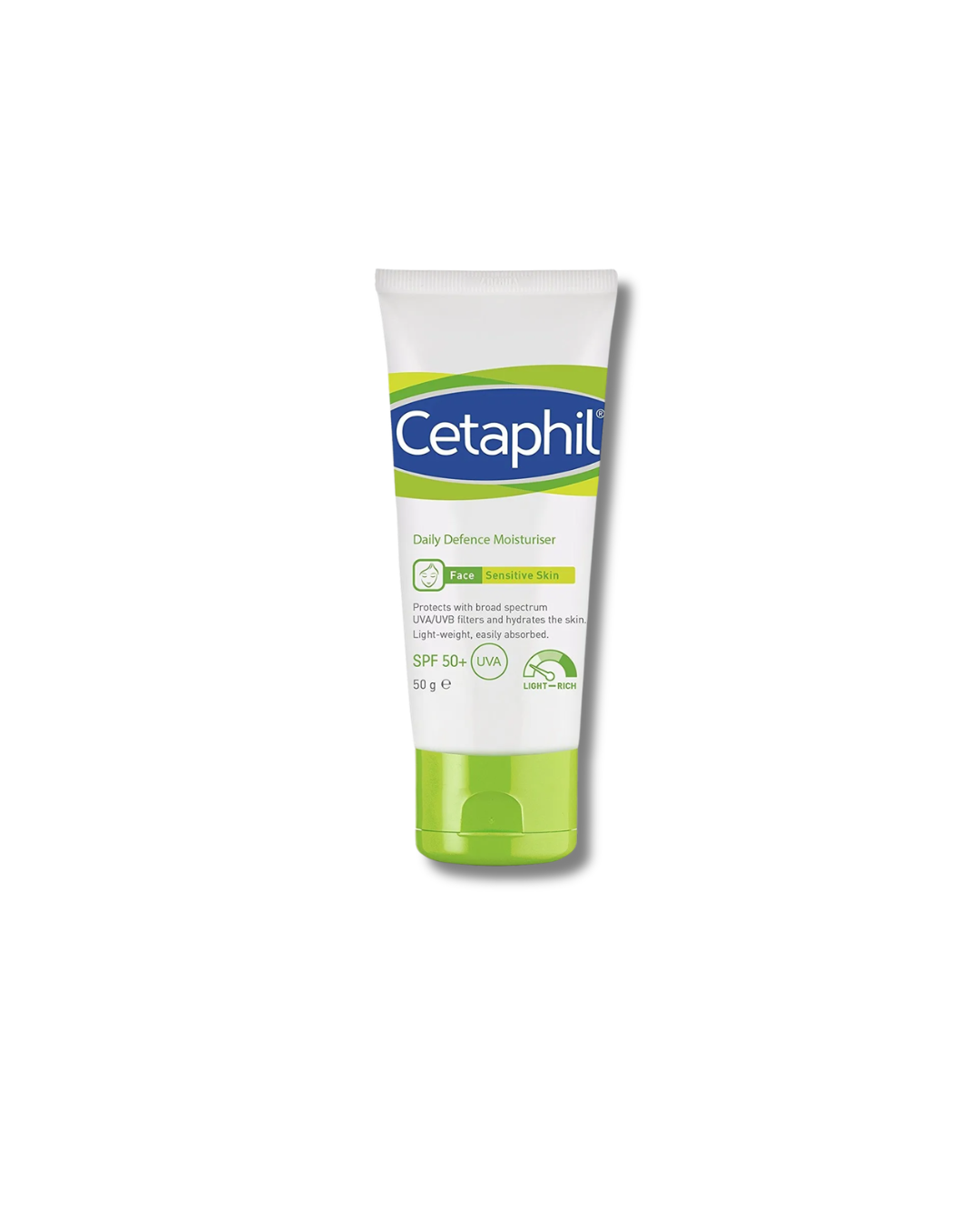 Cetaphil Daily Defence Cream SPF 50 50g – Mineral Sunscreen with Moisturizers