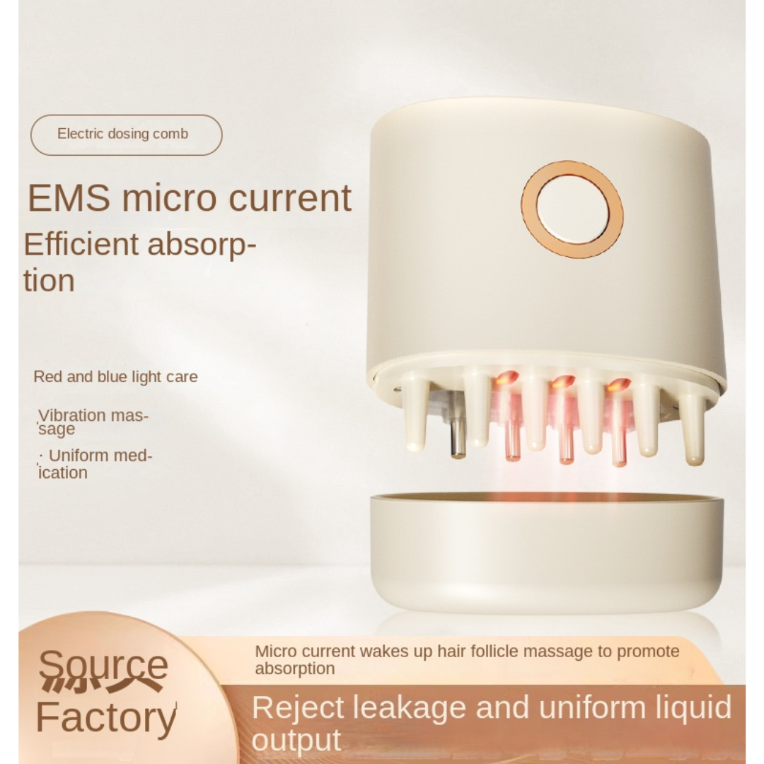 Medicine & Oil Applicator Comb for Healthy Hair